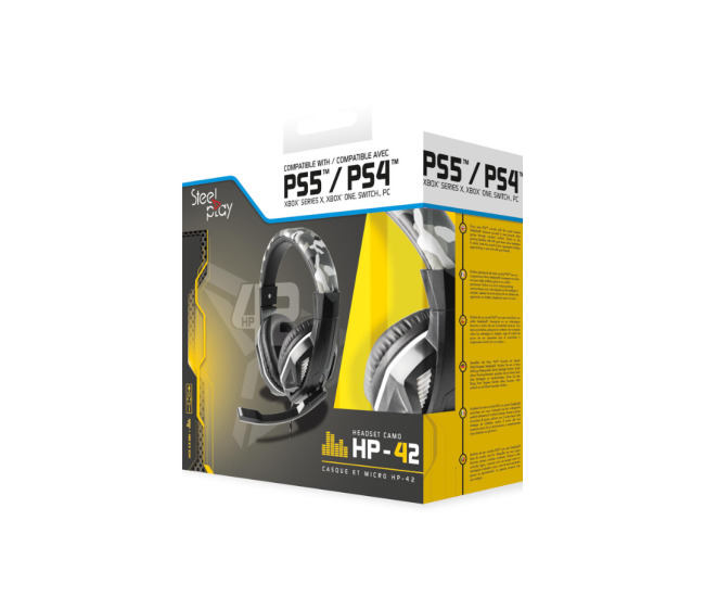 Steelplay HP-42 Gaming Headset Ice Camo - PS4 / Switch / Xbox One / PC