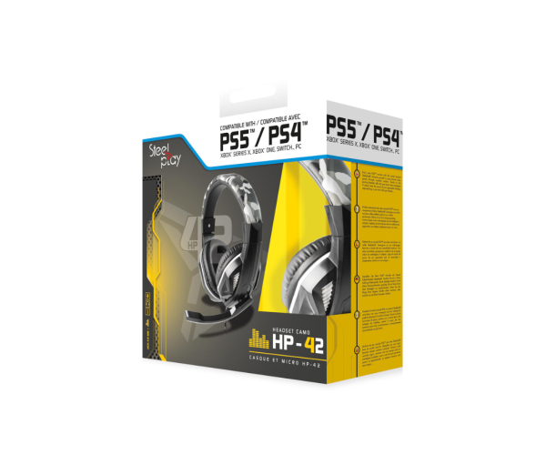 Steelplay HP-42 Gaming Headset Ice Camo - PS4 / Switch / Xbox One / PC