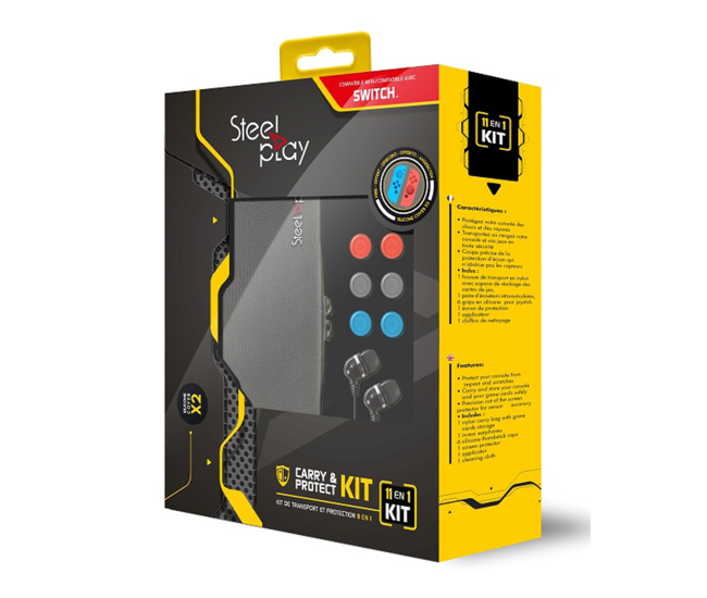 Steelplay 11-in-1 Carry & Protect Kit - Switch