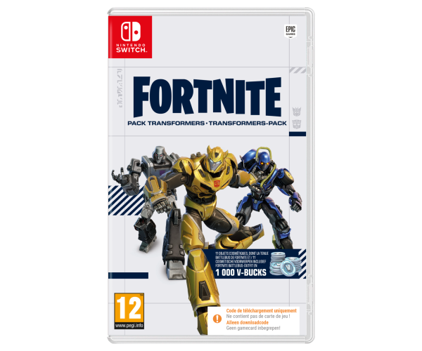 Fortnite - Transformers Pack - Switch (Code in a Box)