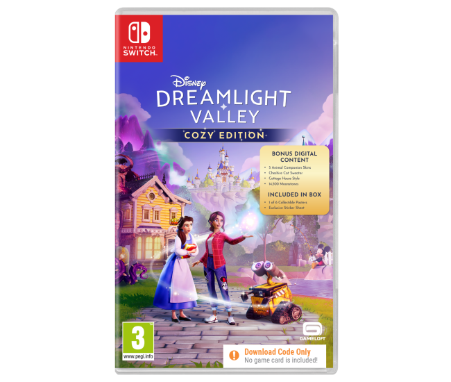 Disney Dreamlight Valley: Cozy Edition - Switch (Code in a Box)