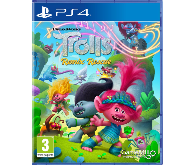 DreamWorks Trolls Remix Rescue - PS4