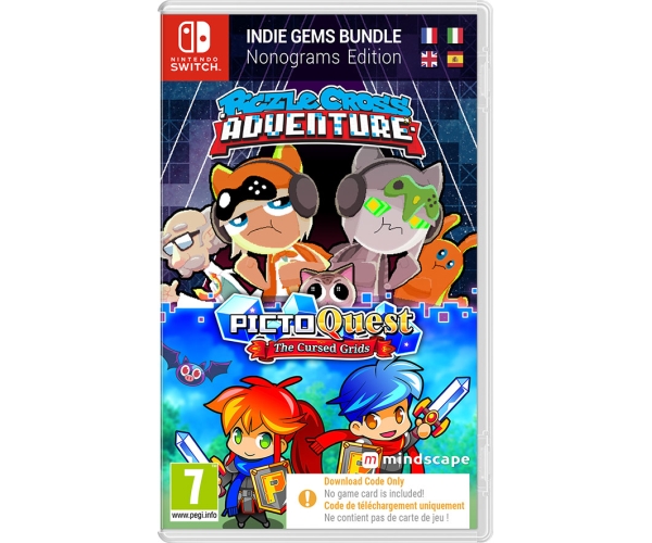 Piczle Cross Adventure + PictoQuest: Puzzle Bundle - Switch (Code in a Box)