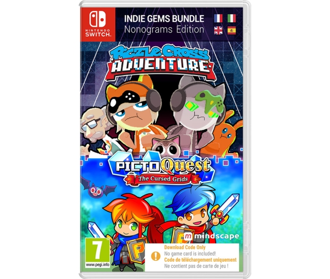 Piczle Cross Adventure + PictoQuest: Puzzle Bundle - Switch (Code in a Box)